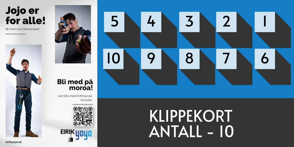 Klippekort - jojotrening